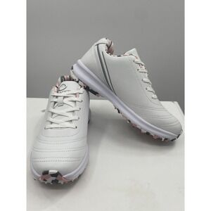 NWOT Thestron Professional Spikeless Golf Shoes Women's 7 Gray Lace Up Low Top
